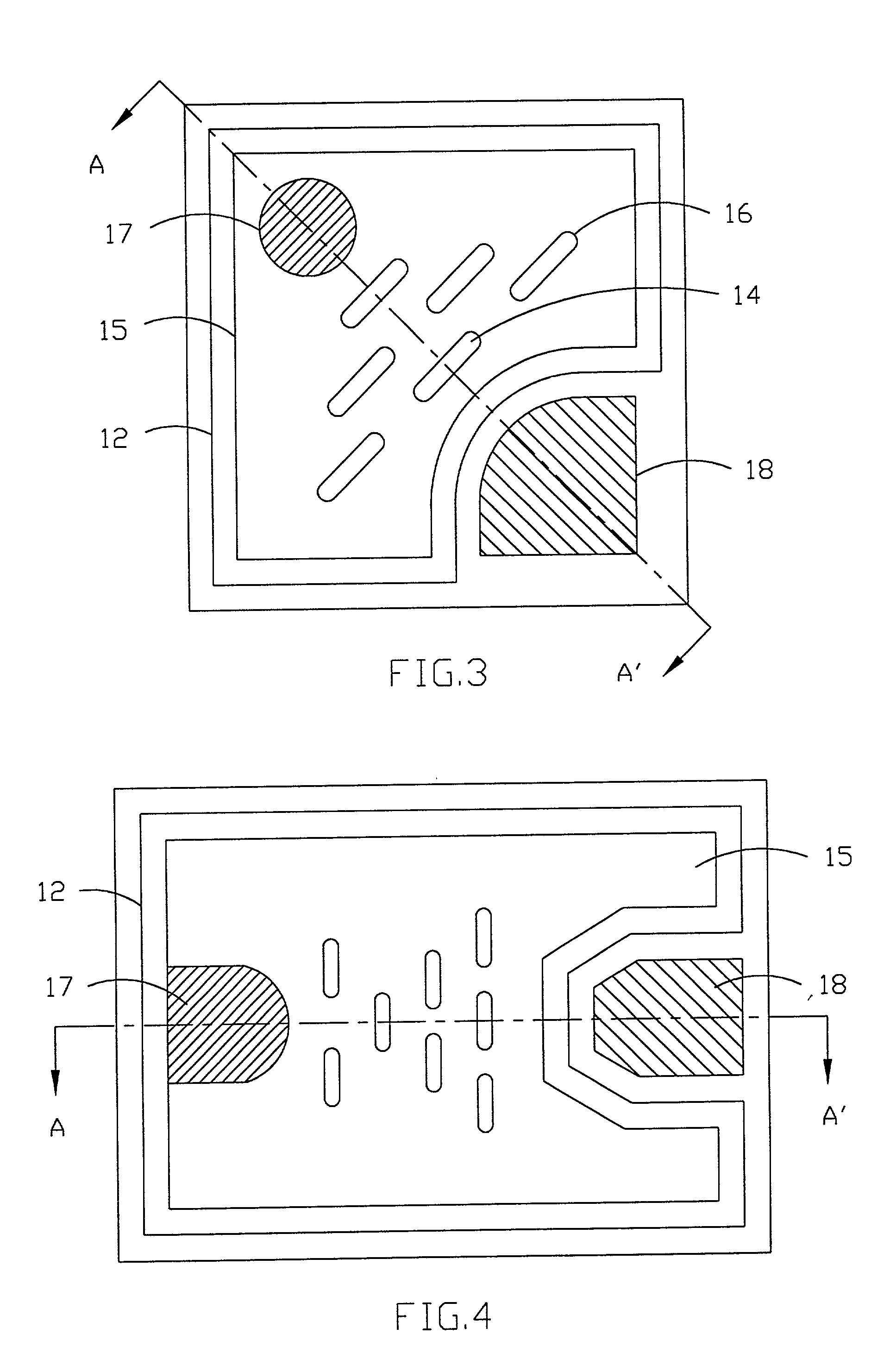 Light emitting diodes with spreading and improving light emitting area