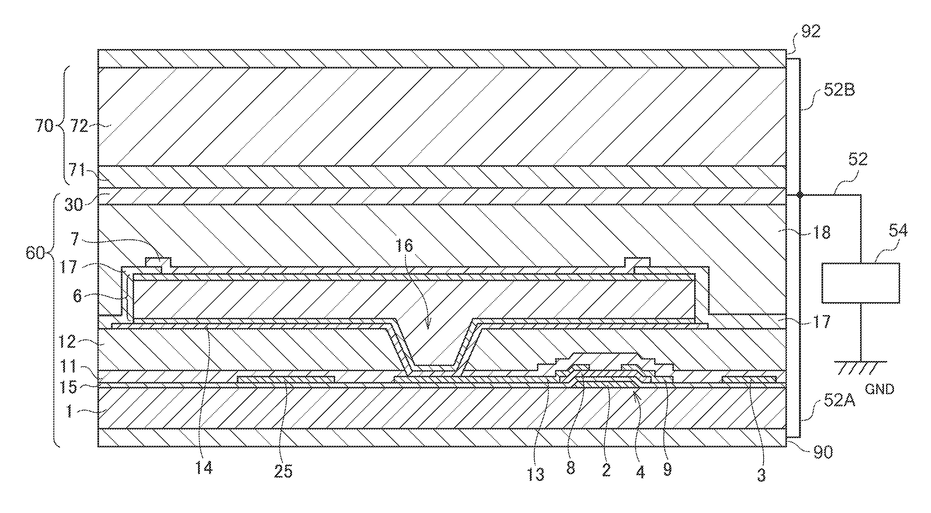 Photoelectric conversion substrate, radiation detector, and radiographic image capture device