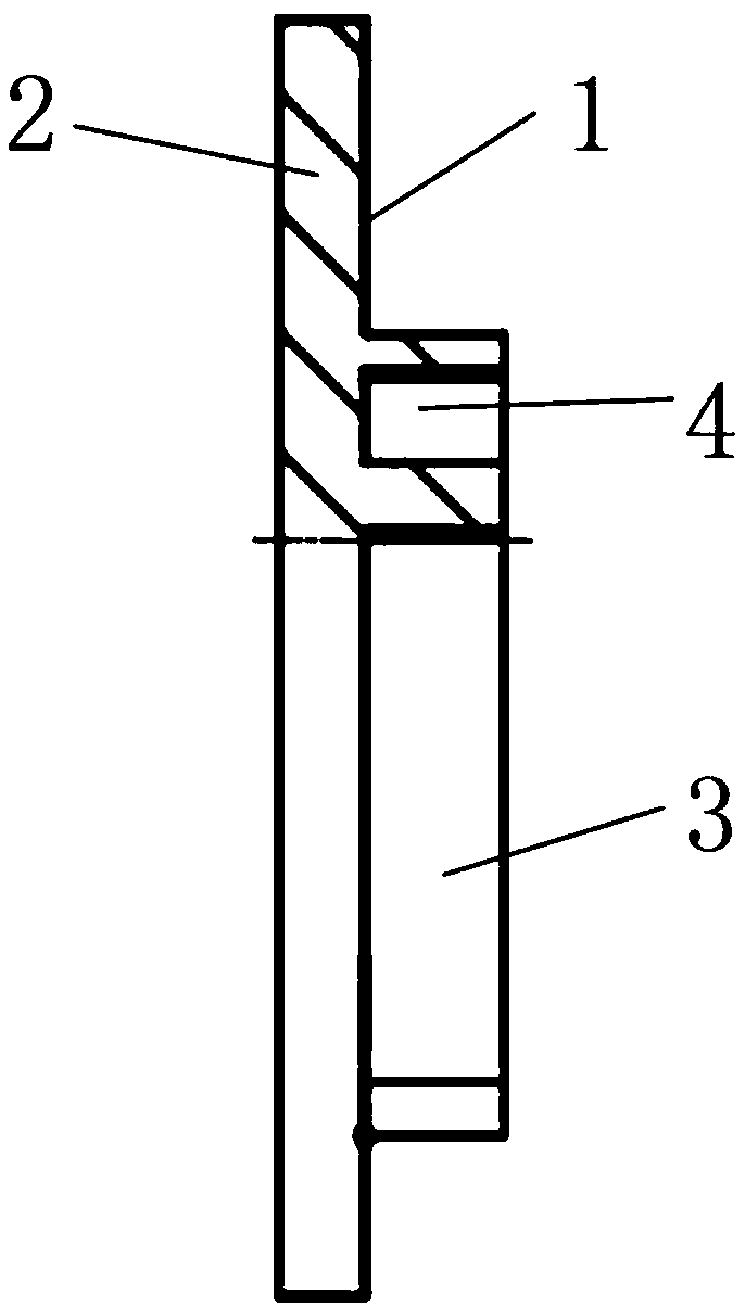Bearing structure, mechanical part and construction device