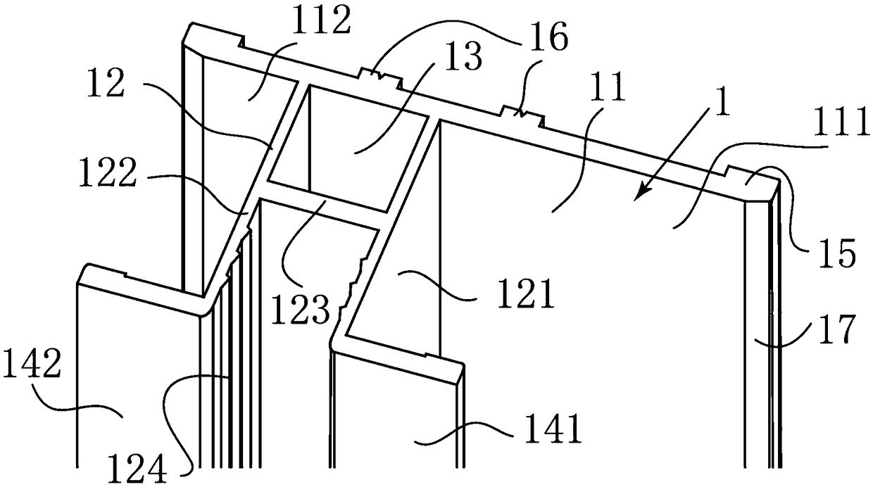 Mounting method of gluing-free rapidly-mounted type door pocket