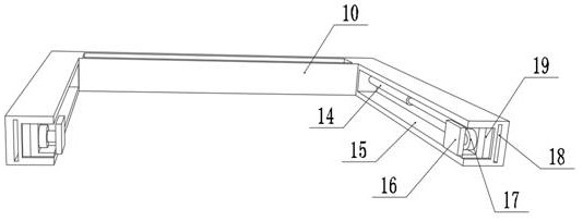 Construction plate paint spraying device for constructional engineering