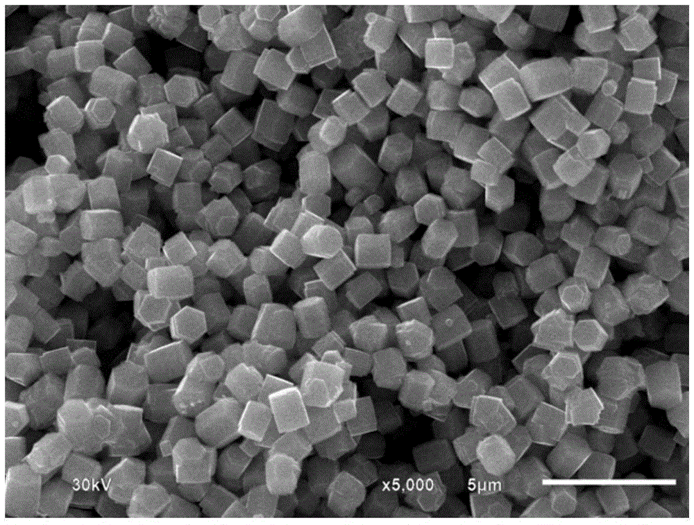 Preparation method for regular-hexagonal-prism-shaped magnesium-doped zinc oxide film