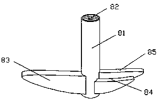 A device for frying chestnuts