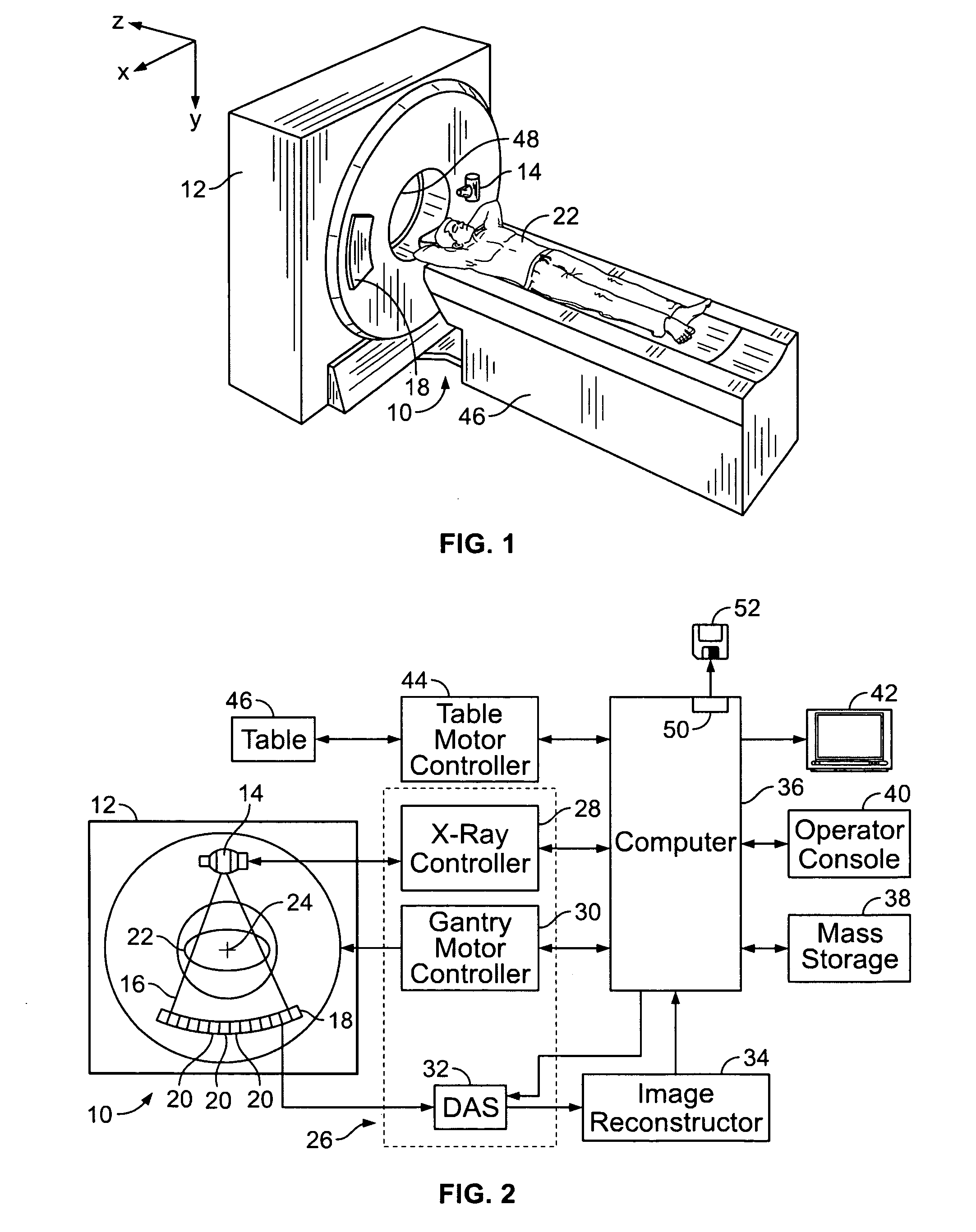Method and apparatus to control radiation tube focal spot size