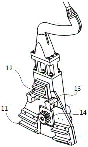 Model attack angle mechanism