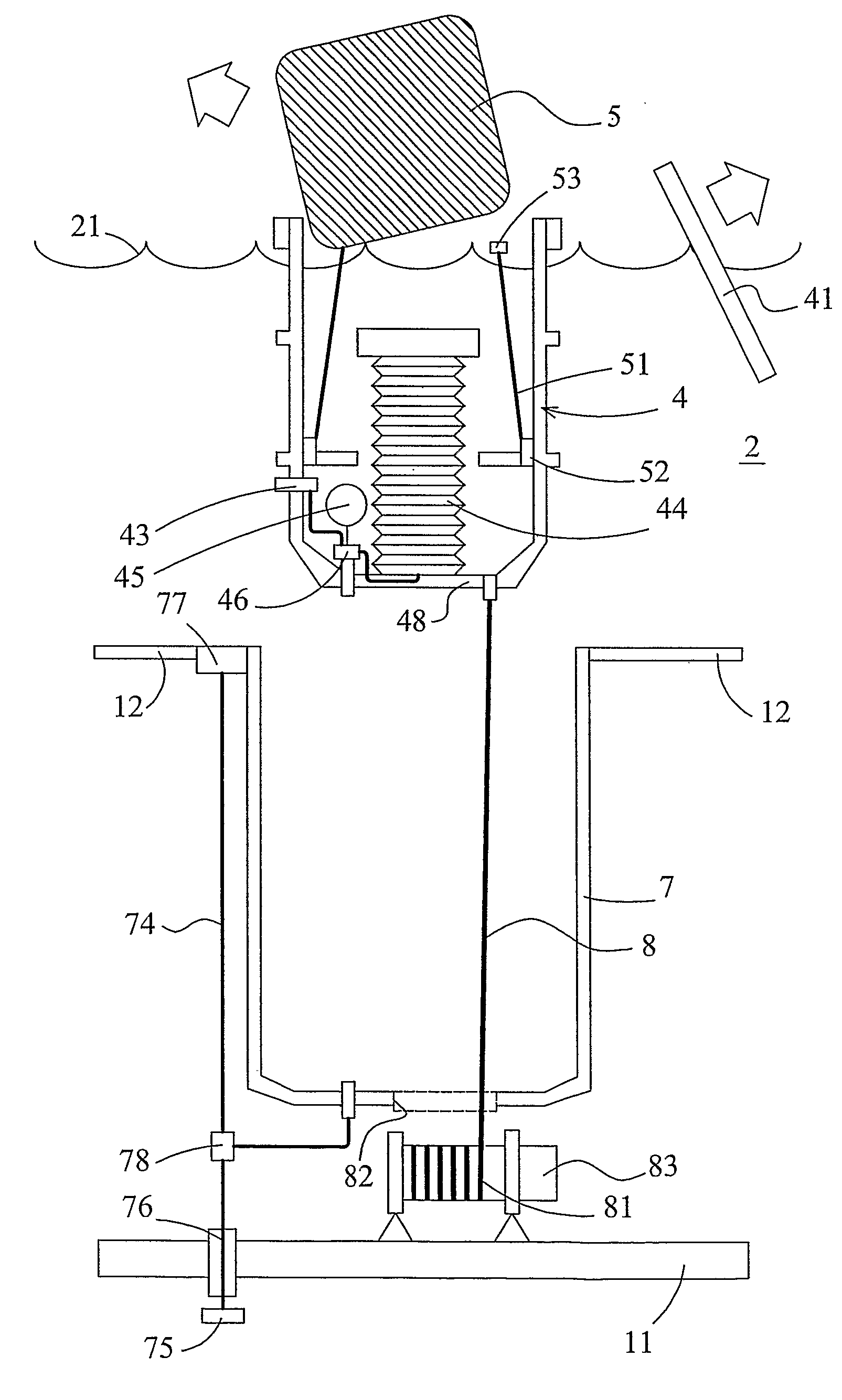 Assembly for Deploying a Payload from a Submarine