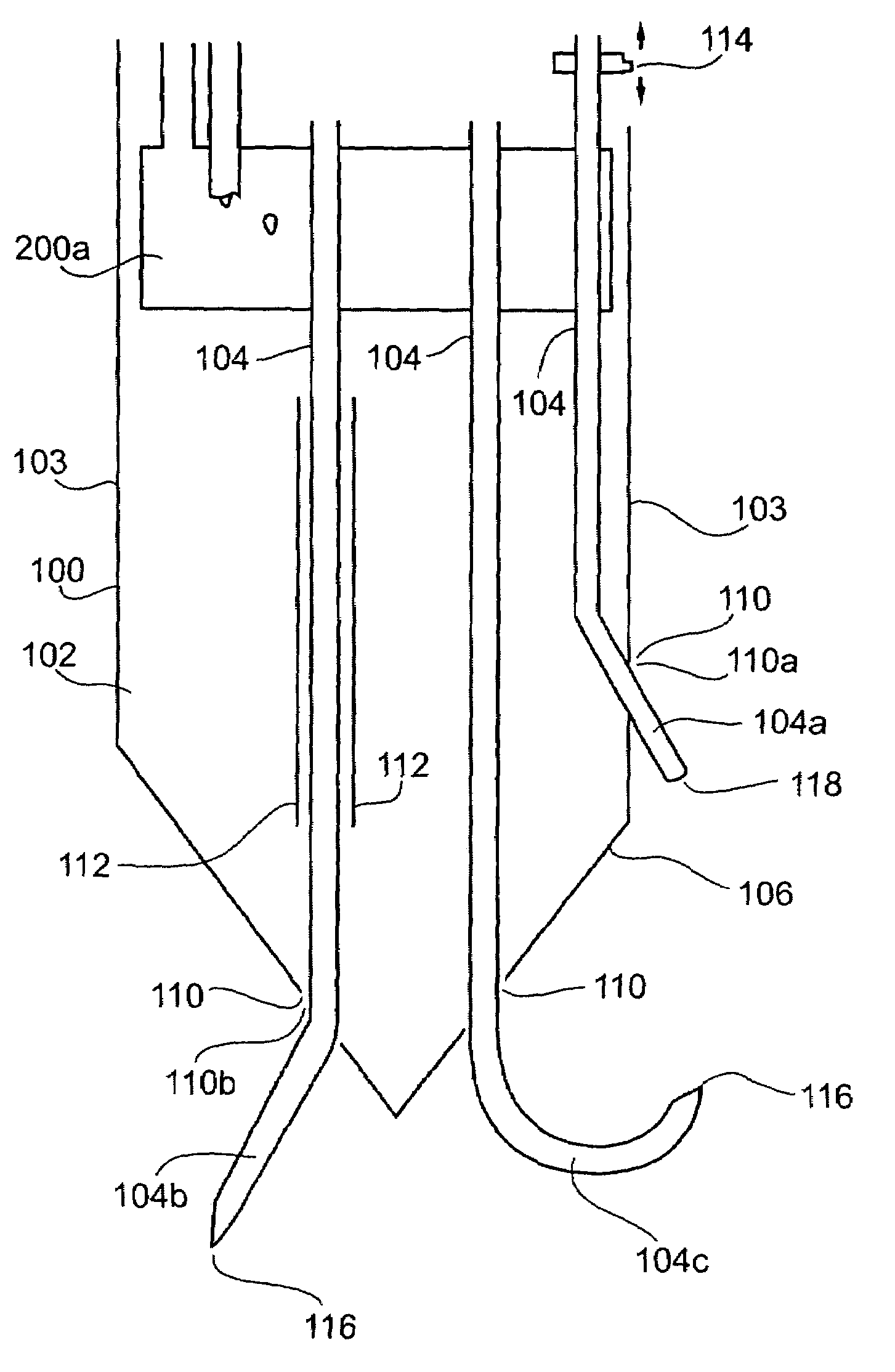 Multiple cryoprobe apparatus and method