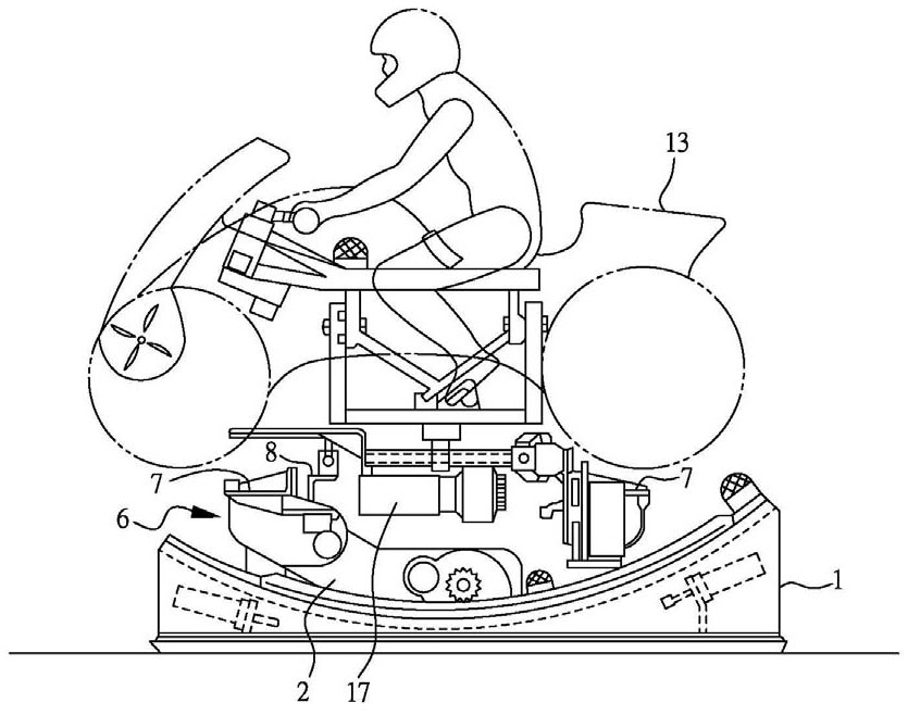 Somatosensory device for simulating steering