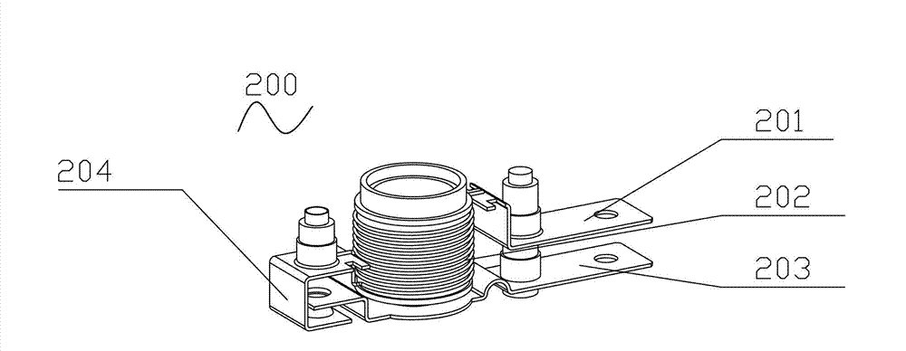 Initiatively cutting circuit disconnector