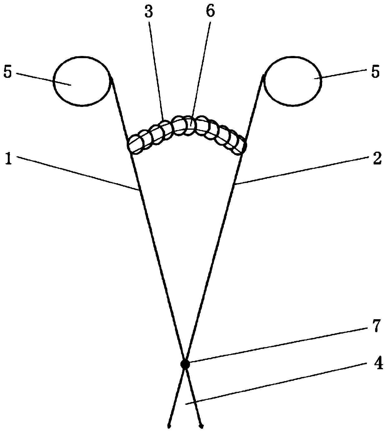 Welding and clamping tool for small-sized electronic component