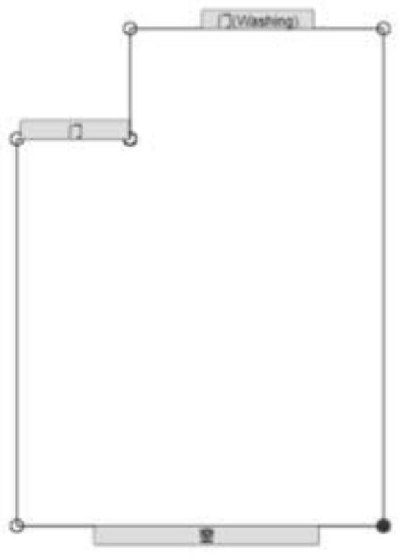 Automatic furniture layout method and device based on house type matching