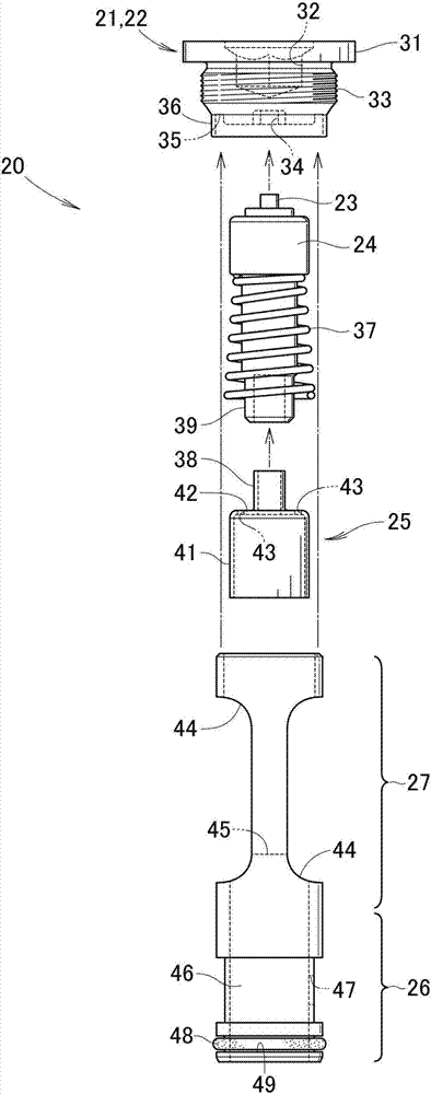 Thermal-sensing type valve mechanism