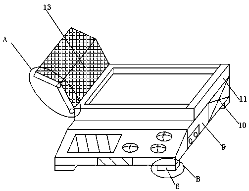 Pole plate weighing instrument for storage battery