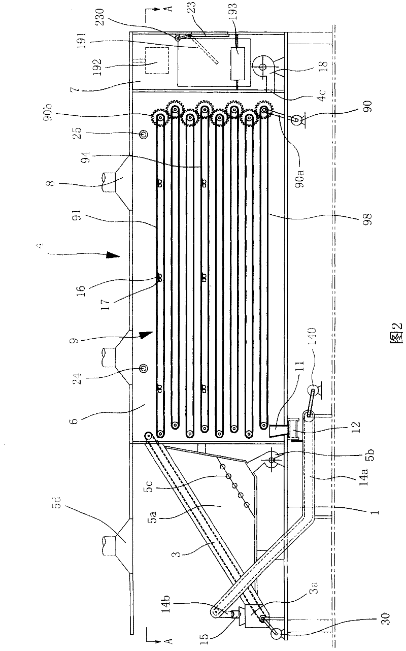 Tea leaf withering process plant