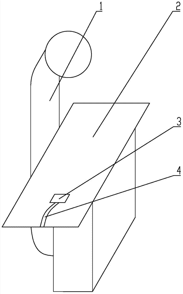 In vitro impact wave stone breaking machine