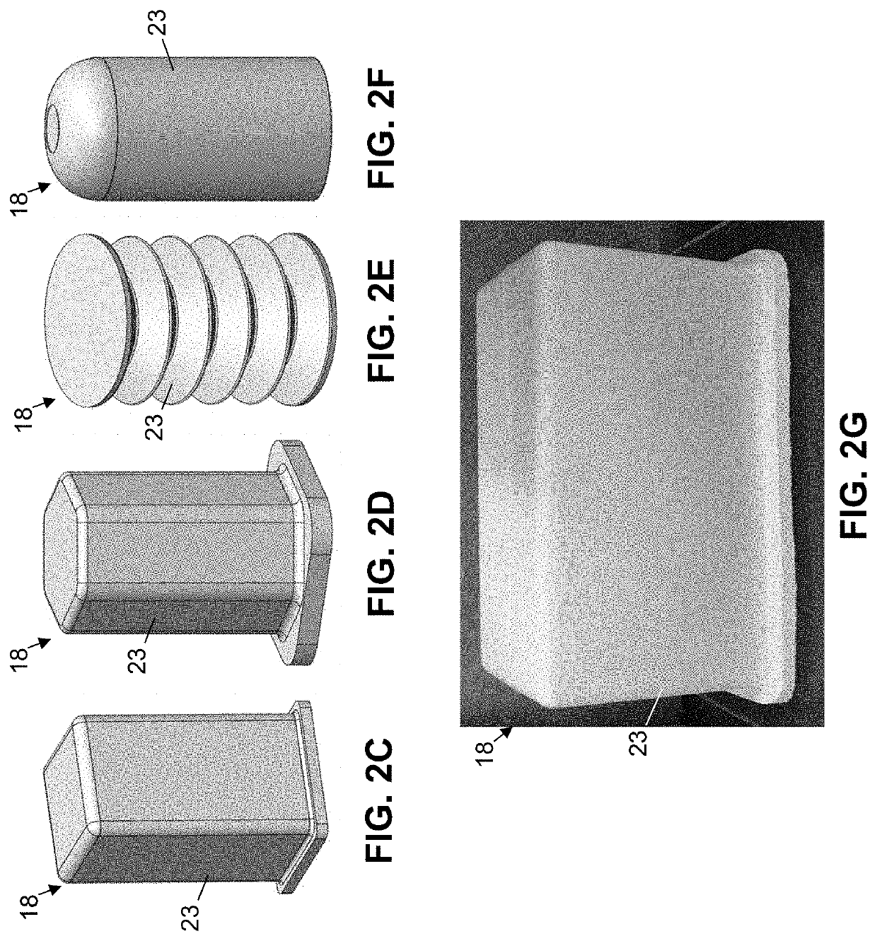 Pressure modulating soft actuator array devices and related systems and methods