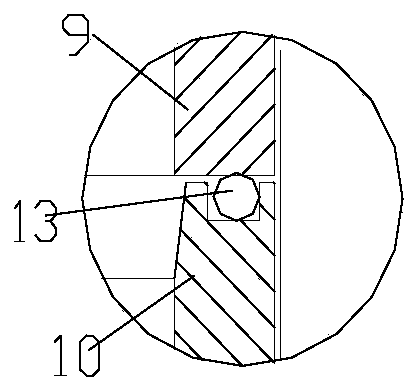 Electroplating device for electroplating outside cylinder body tank