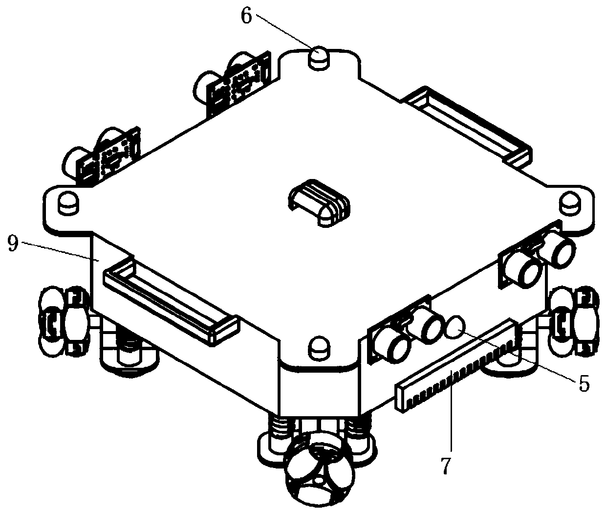 An intelligent omnidirectional AGV trolley and its control method
