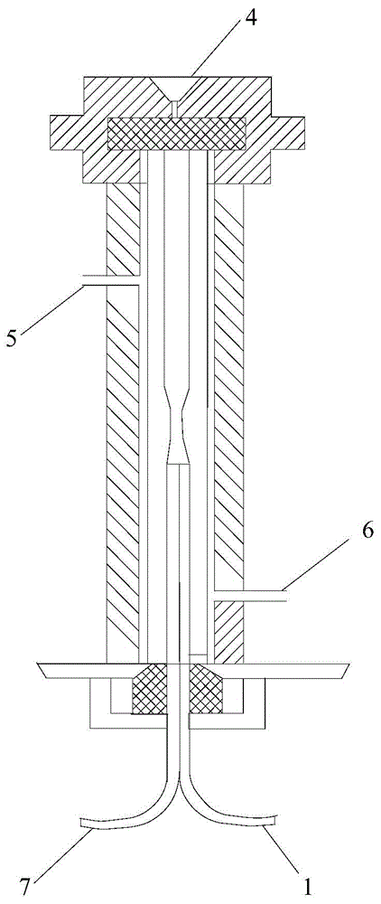 Gas chromatography/mass spectrometry analysis apparatus of various compositions of white spirit, and analysis method thereof