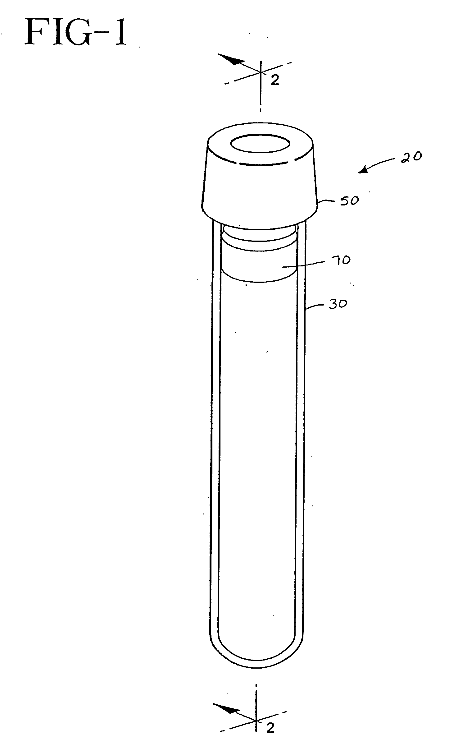 Device and method for separating components of a fluid sample