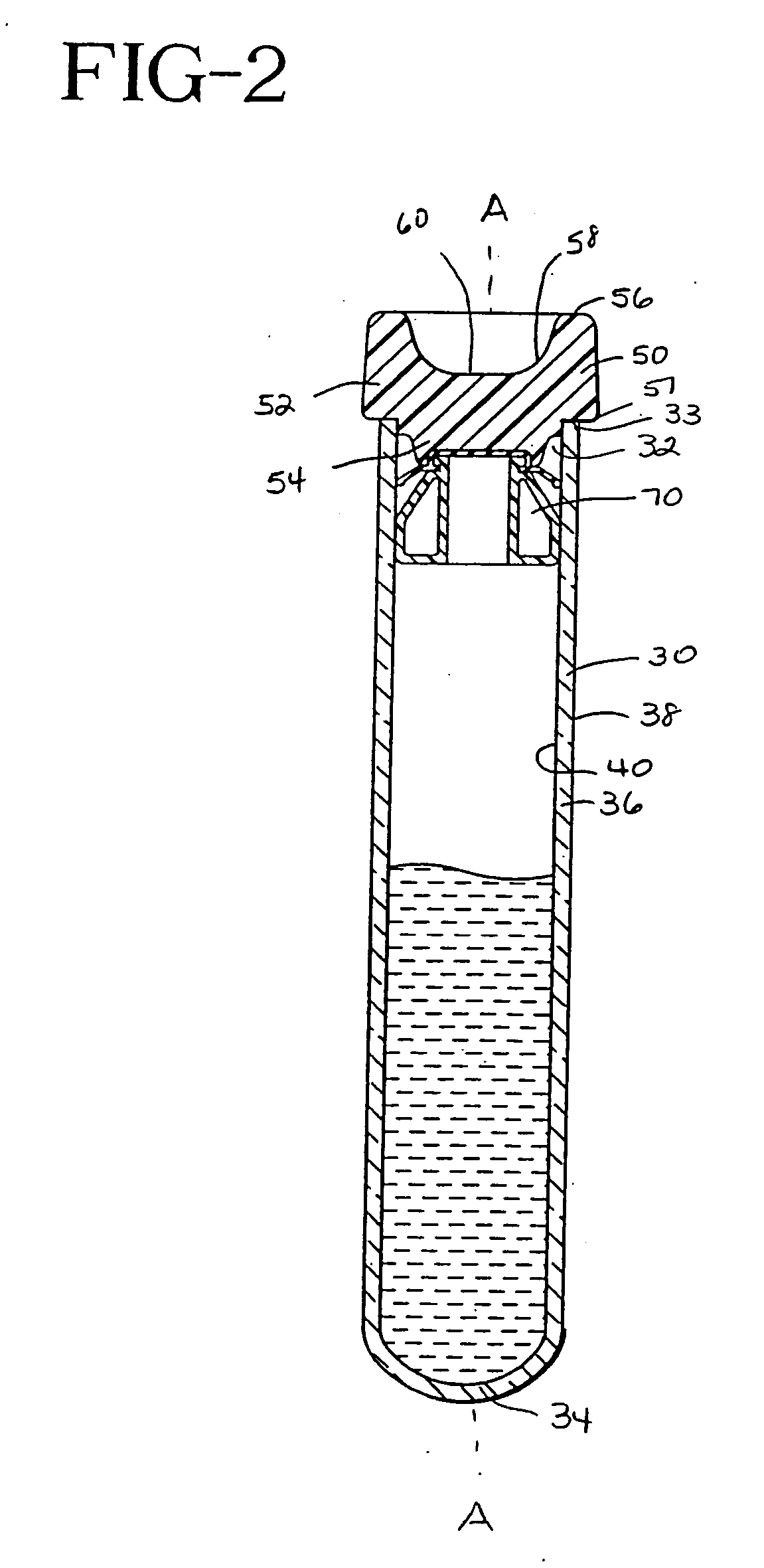 Device and method for separating components of a fluid sample