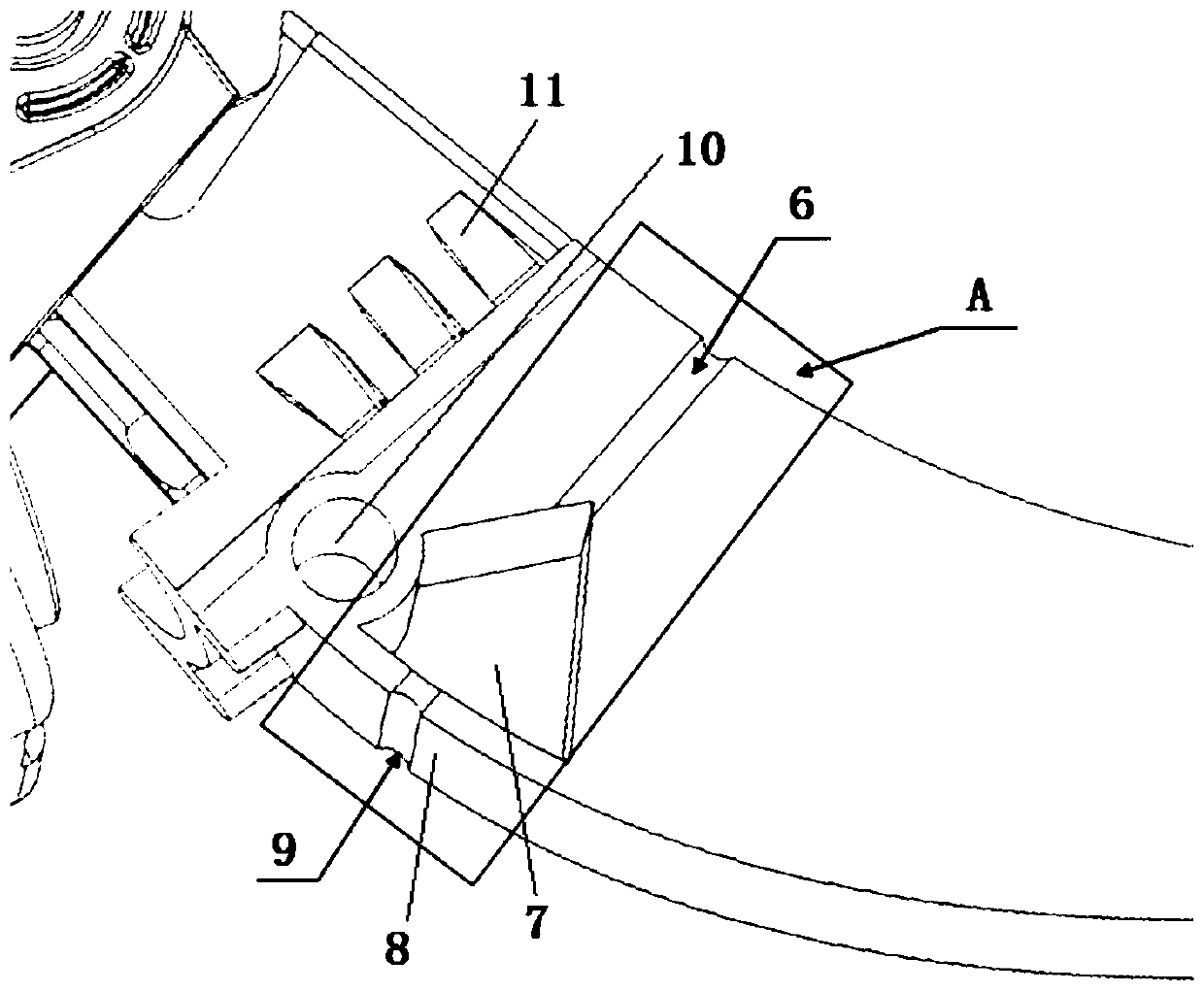 An energy-absorbing electronic accelerator pedal