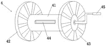 Sports ground surface layer coiled material, and production and paving method thereof