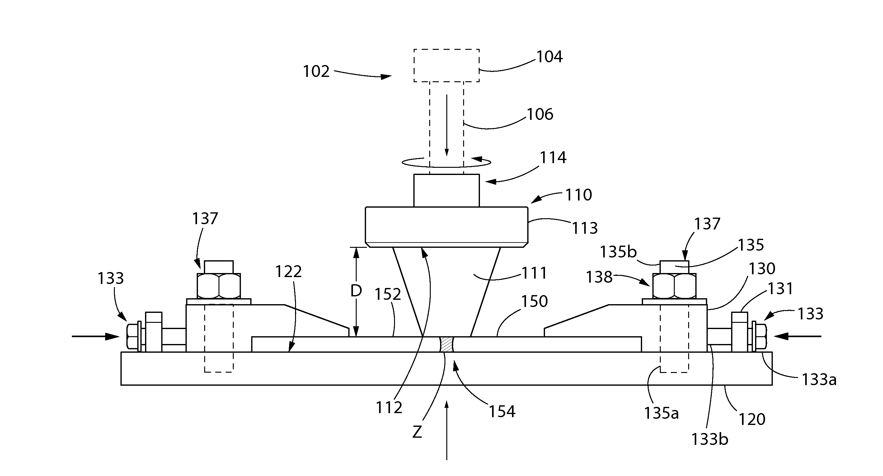 Joining process for neutron absorbing materials
