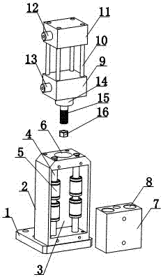 Explosion device for waste plastic pipelines