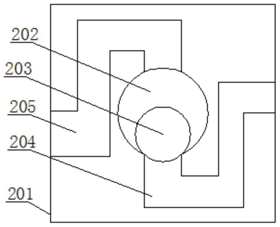 Pipeline water flow internal moving type buffer device