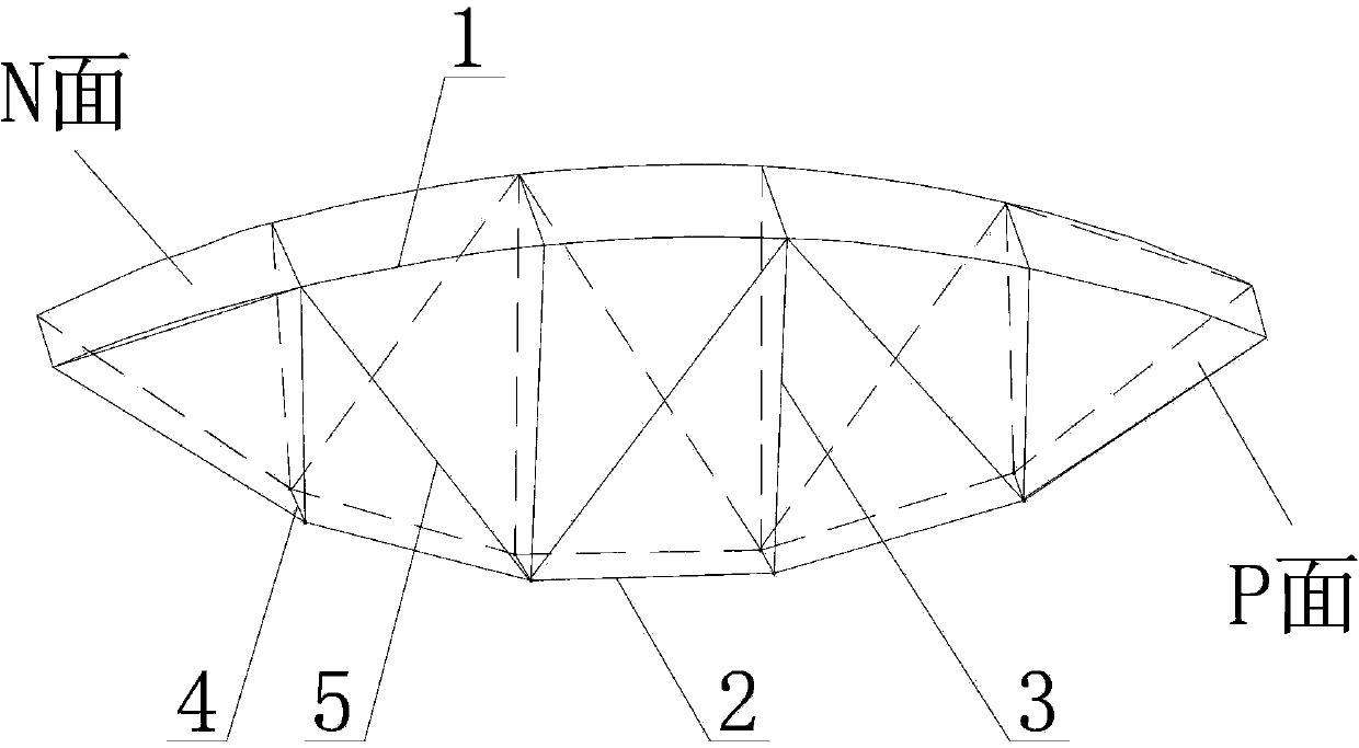 Beam string structure