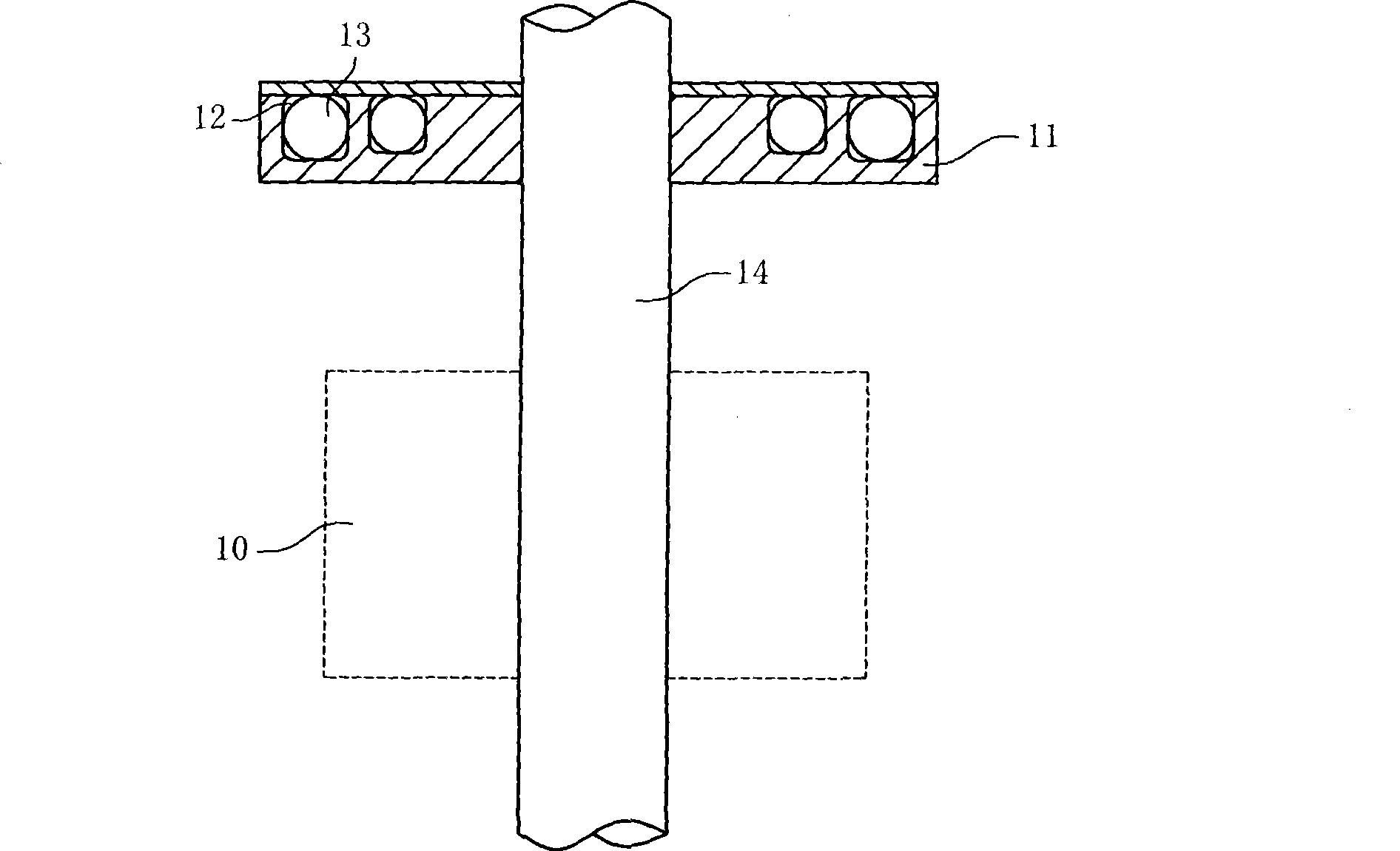 CD ROM ball automatic balance system control method