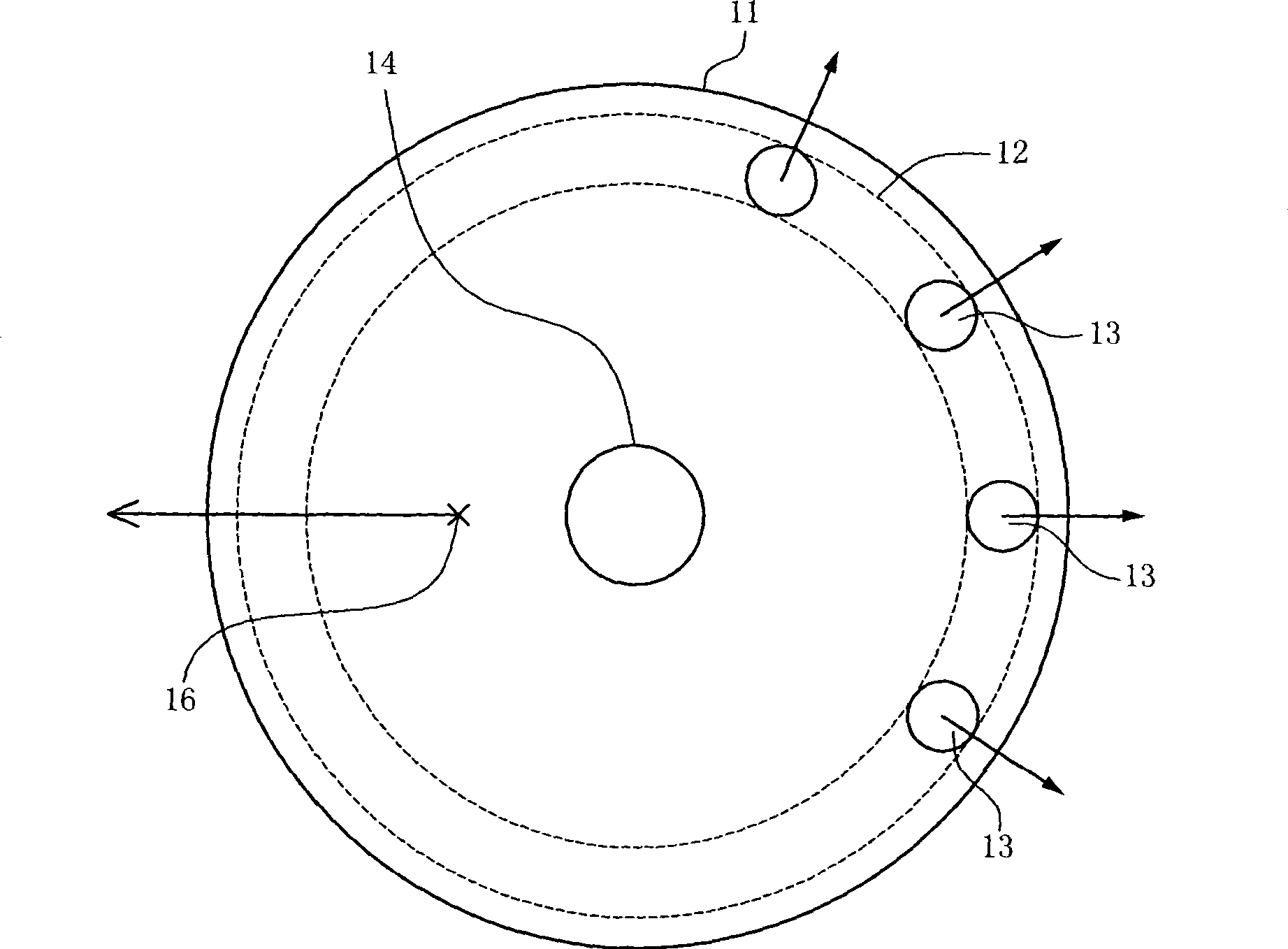 CD ROM ball automatic balance system control method