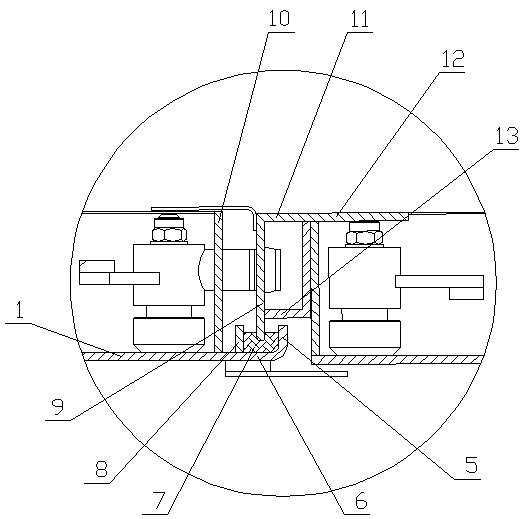 Watertight door for ship