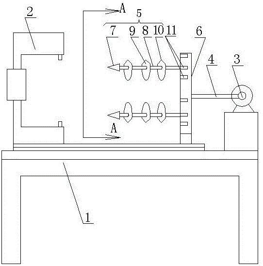 Square-shell battery splitting machine