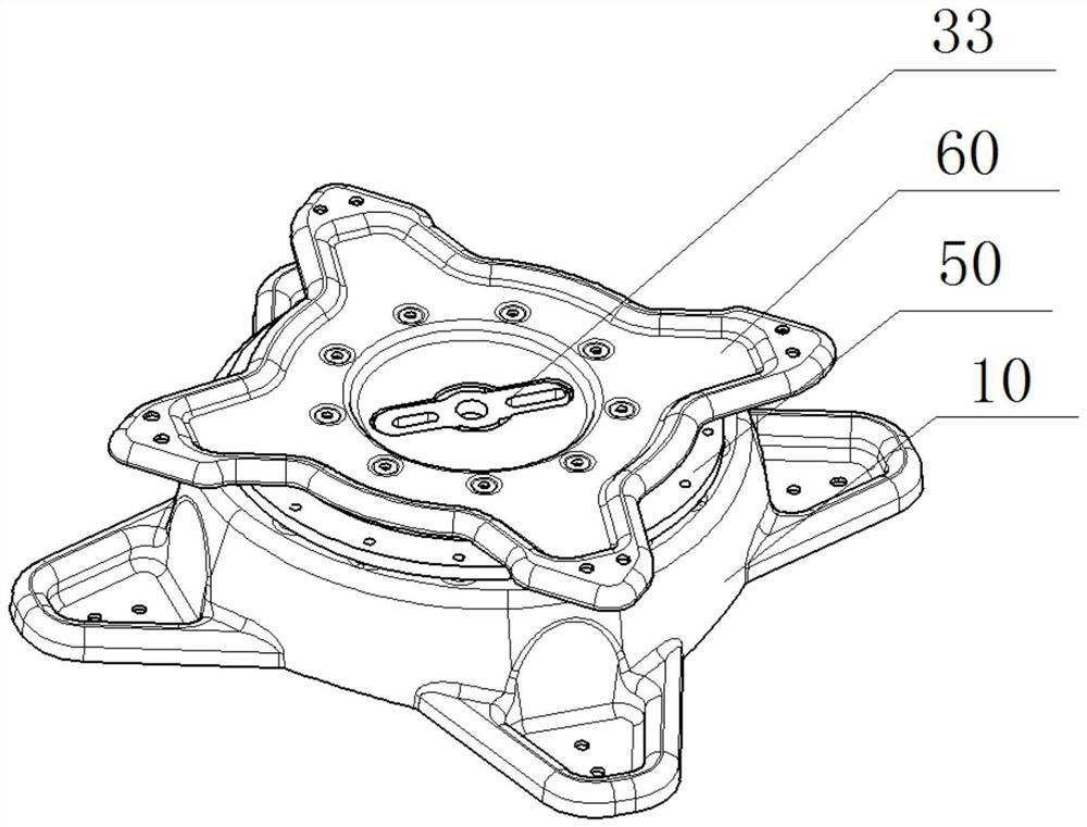 Universal seat rotating mechanism