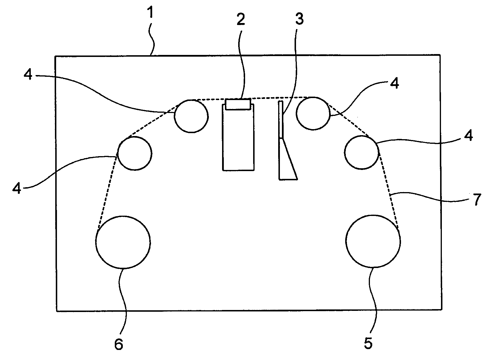 Magnetic tape device