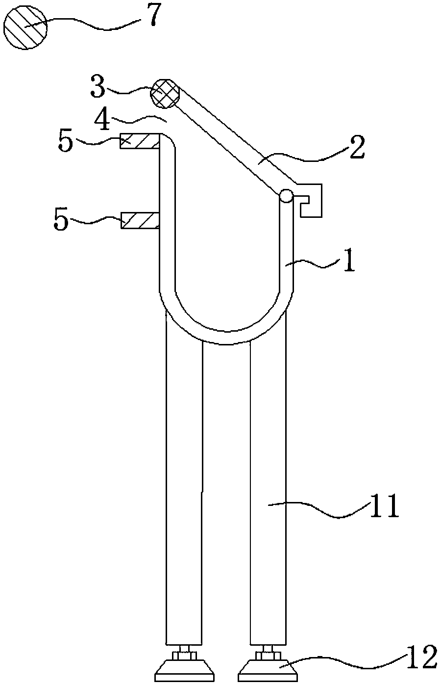 Parallel-type poultry blood collecting device