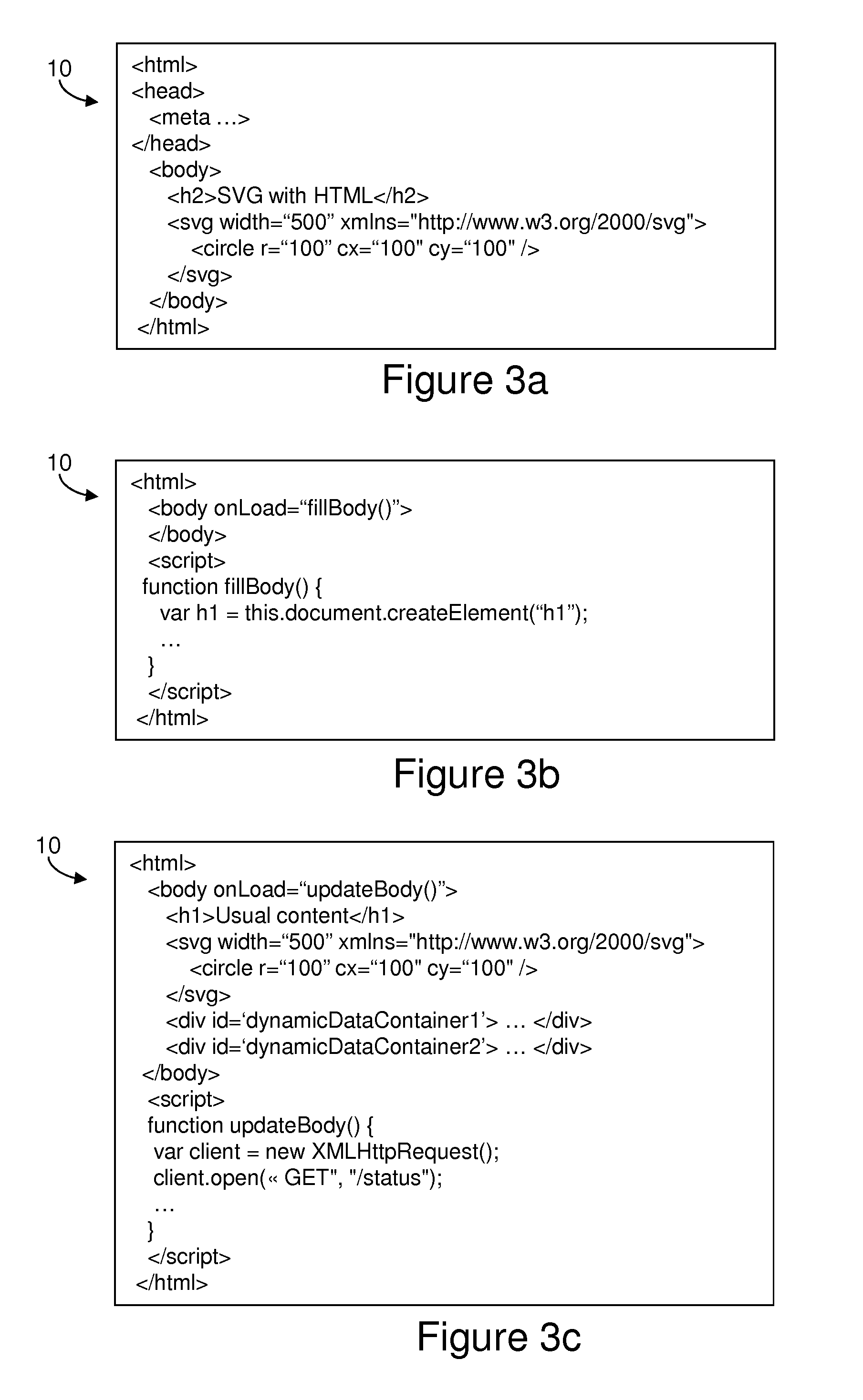Method for processing a structured document to render, and corresponding processor