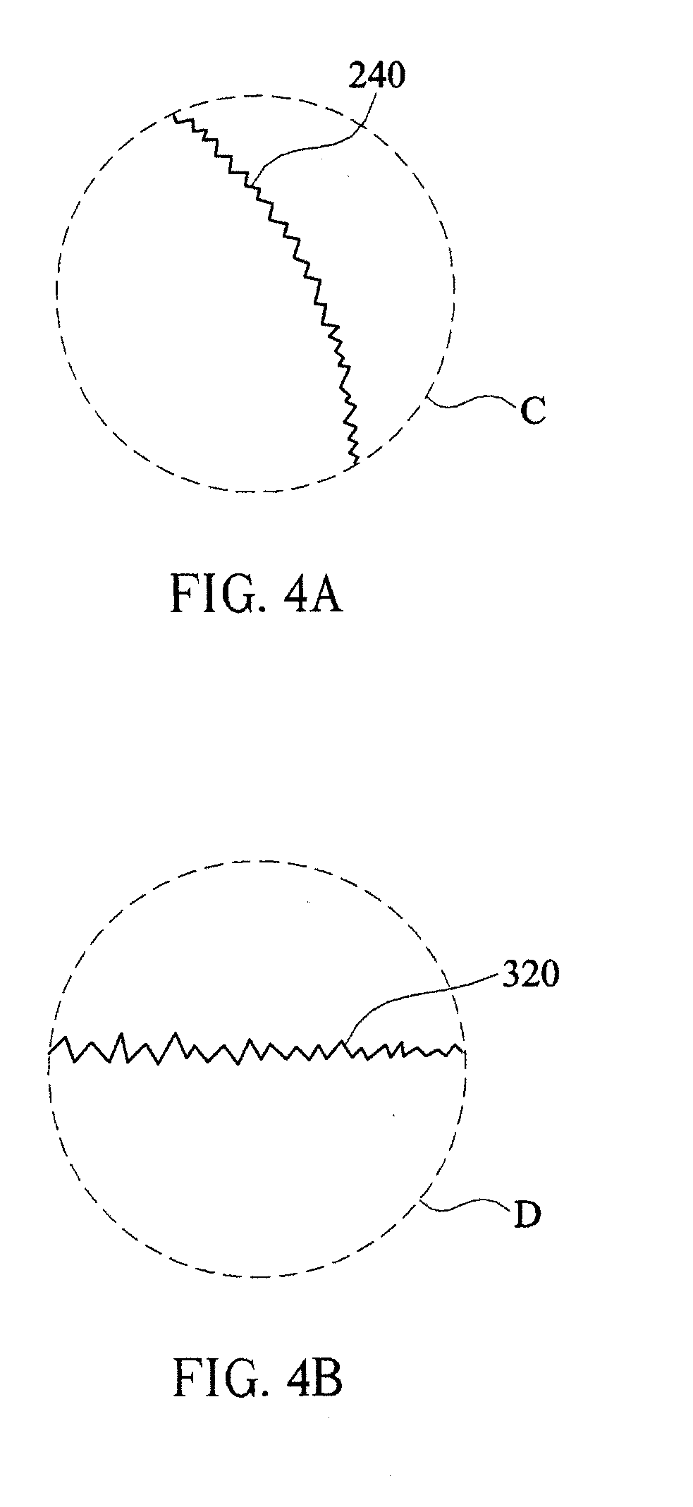 LED device with a light extracting rough structure and manufacturing methods thereof