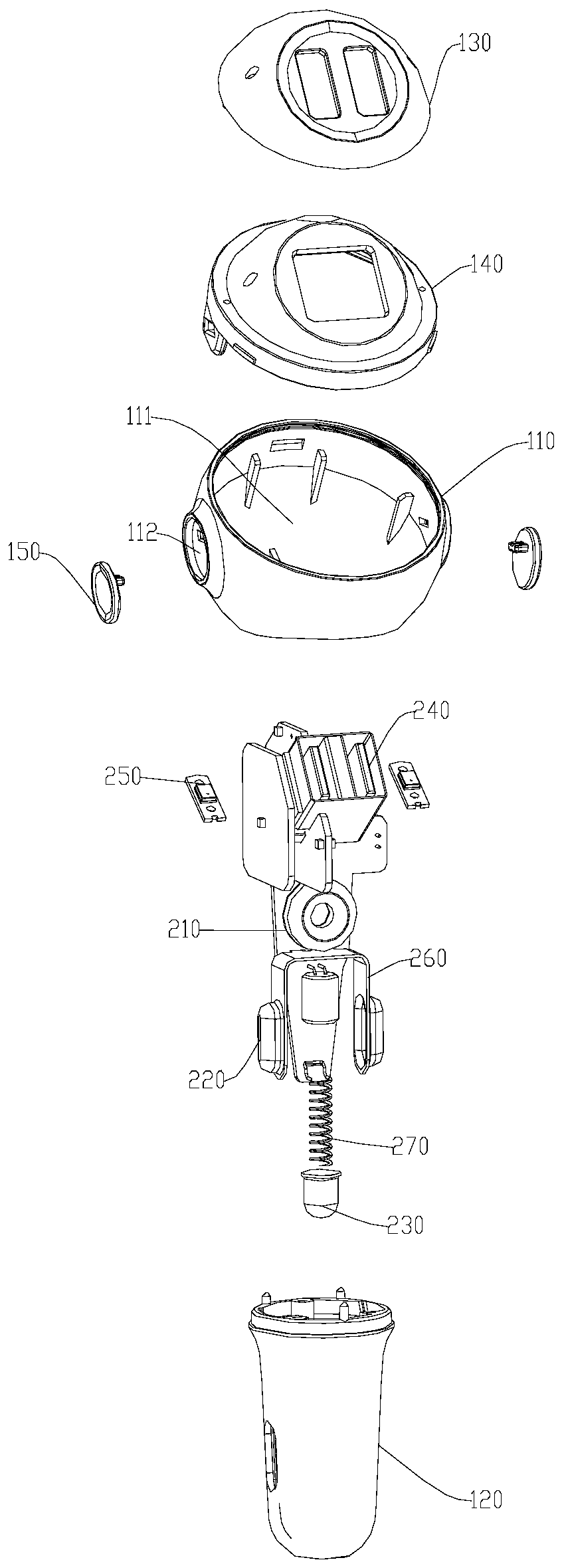Vehicle-mounted robot and vehicle