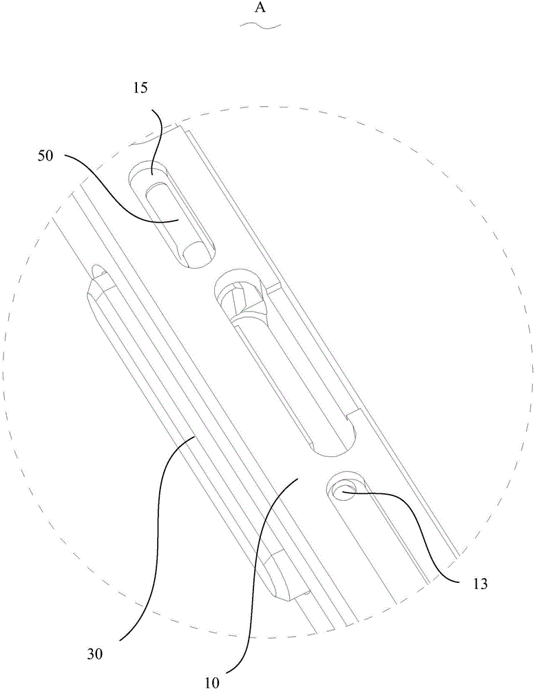 Key assembly structure and mobile terminal