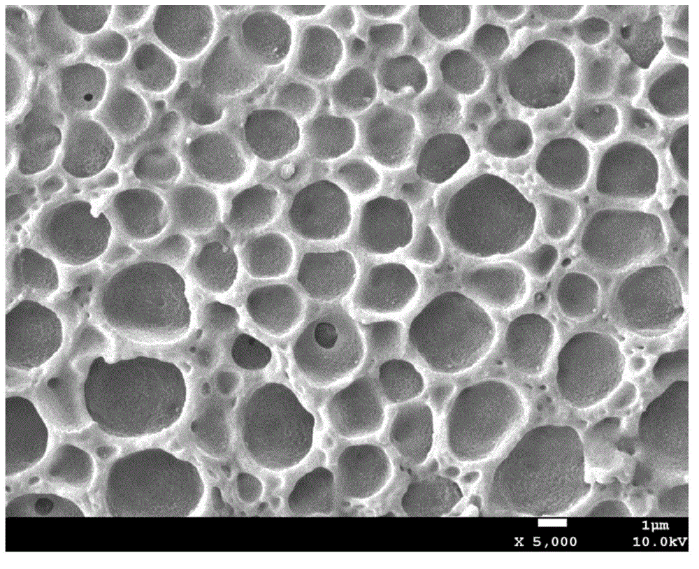 Polymer for electrooptical material, dispersed liquid crystal film and method for preparing polymer