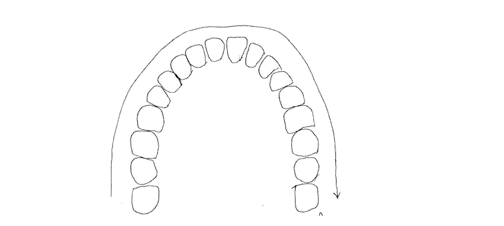 Data processing method of panoramagram generated by dental CBCT (cone beam computed tomography)