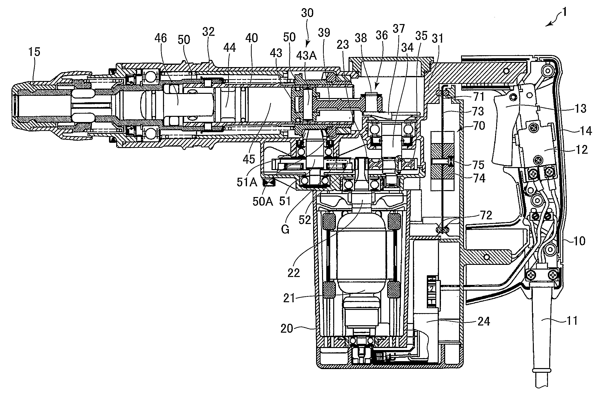 Electrical power tool