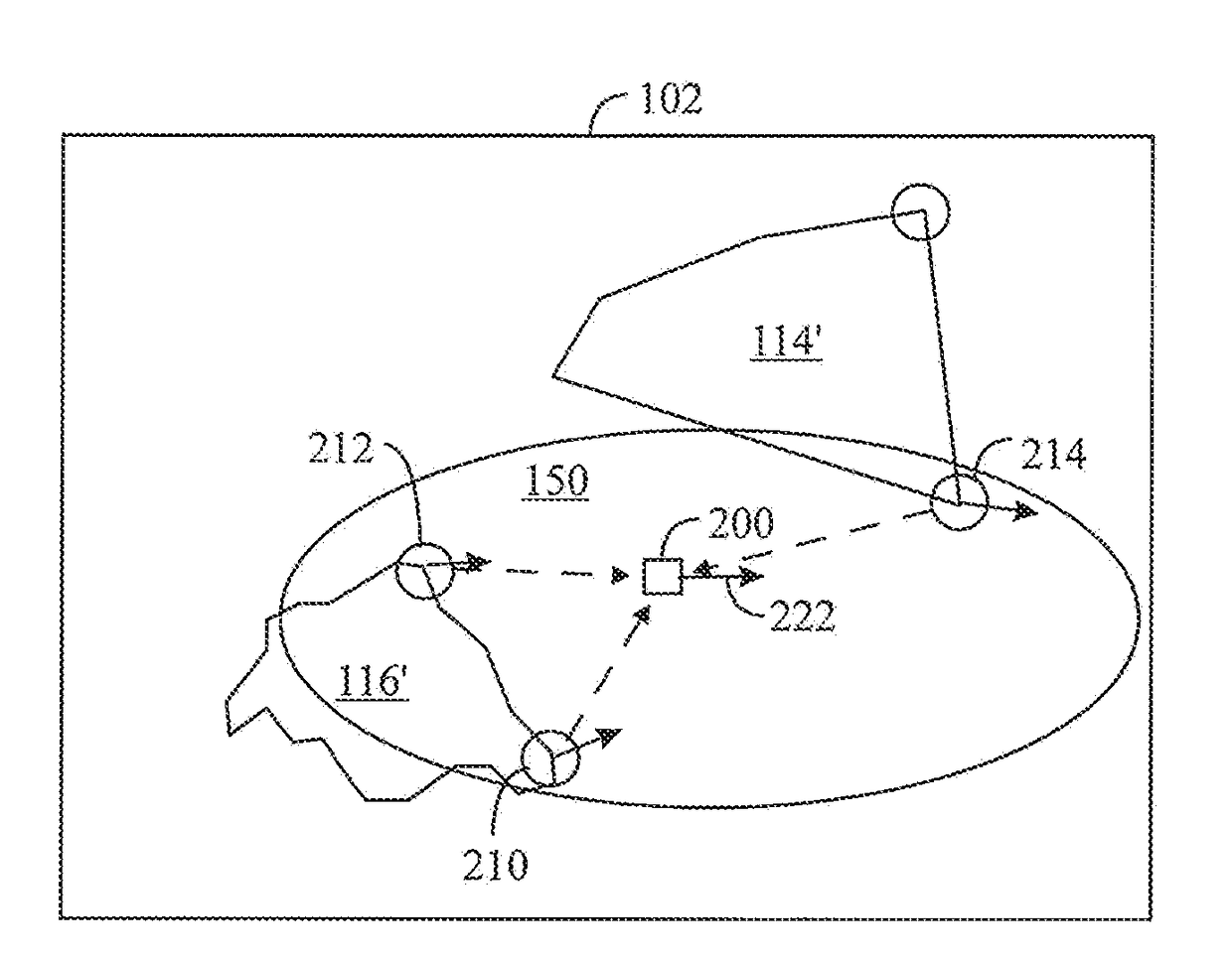 Image processing method for movement detection and compensation