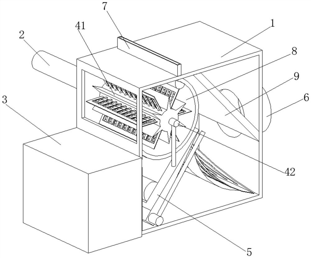 Water conservancy project silt treatment device and treatment method