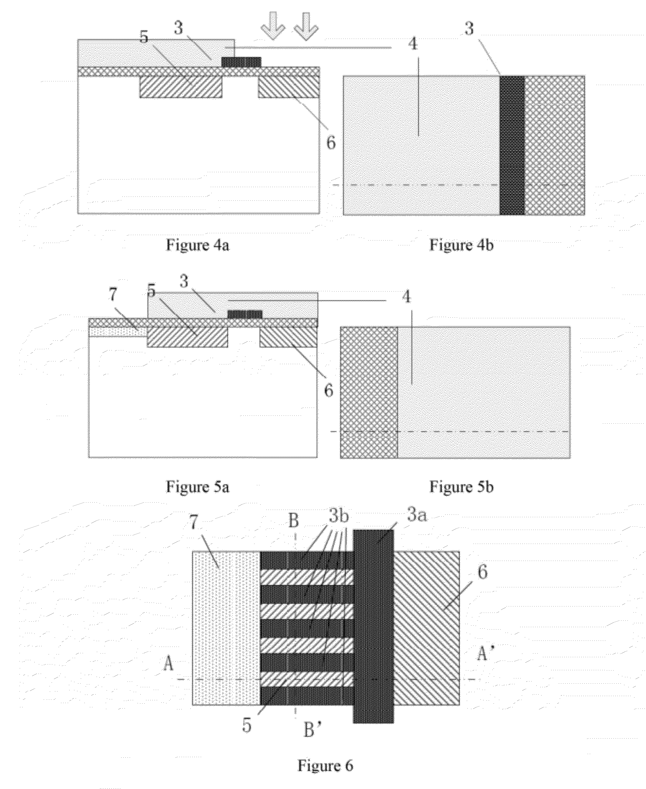 Combined-source Mos Transistor with Comb-shaped Gate, and Method for Manufacturing the Same