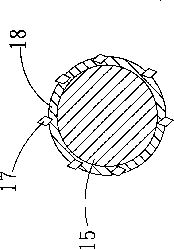 Manufacturing method of wire rod with abrasive particle