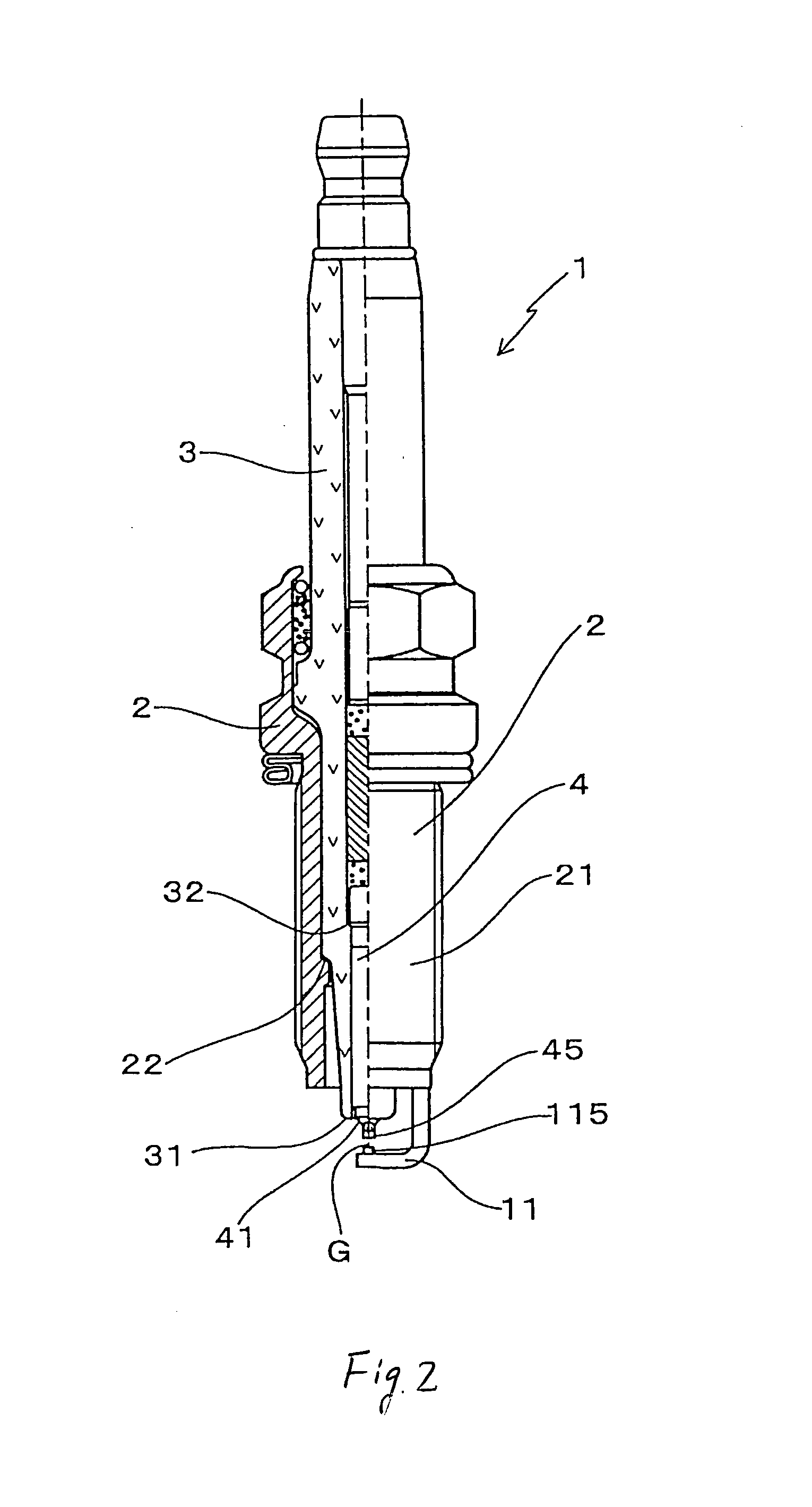 Compact structure of spark plug designed to ensure desired heat range